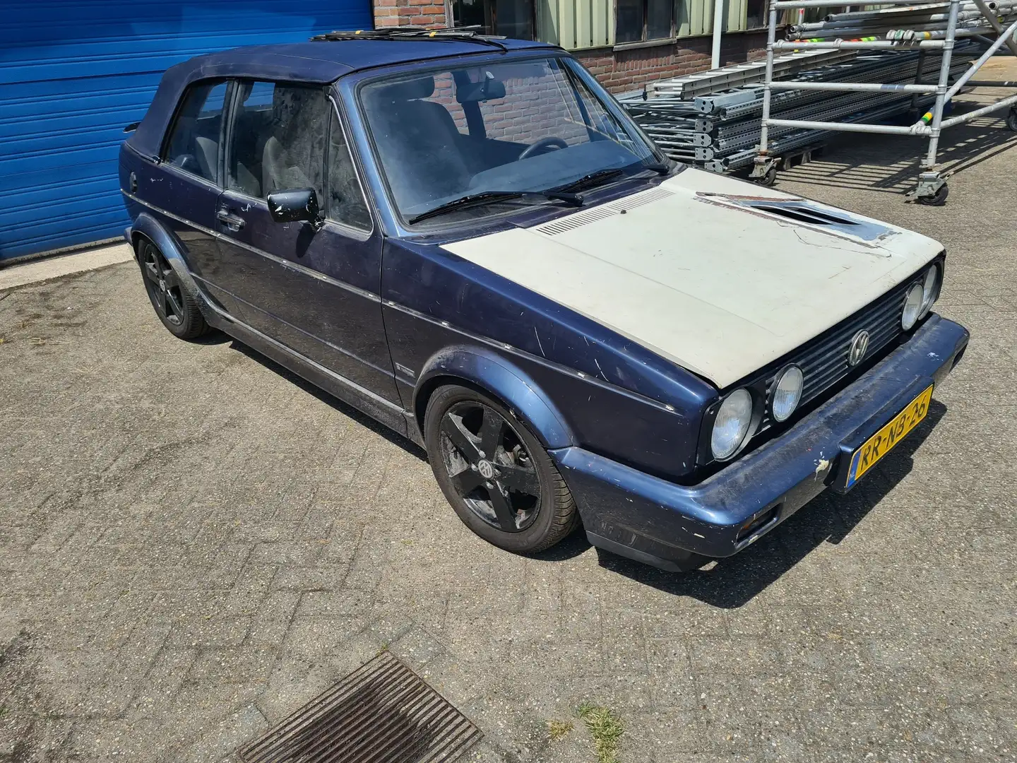 Volkswagen Golf cabrio project 1.8 automaat rijdend Bleu - 2