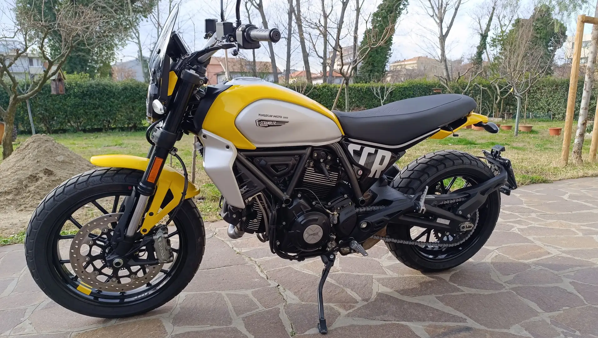 Ducati Scrambler icon yellow Galben - 1
