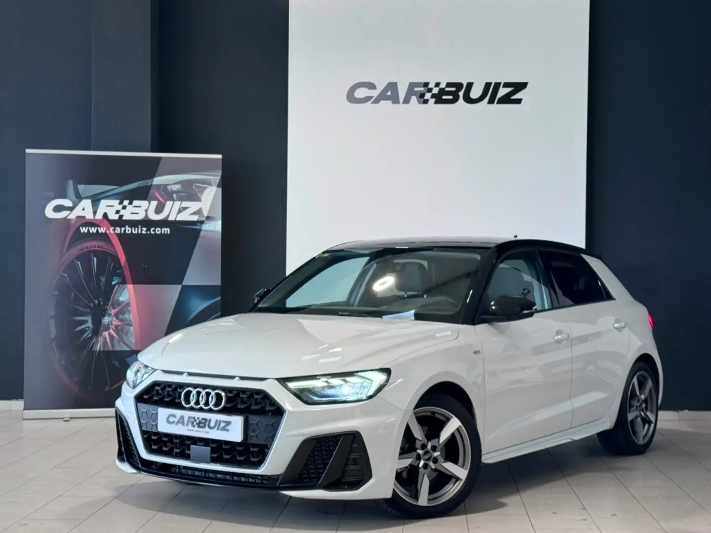 Audi A1 Sportback 35 TFSI Black line S tronic Blanco - 1