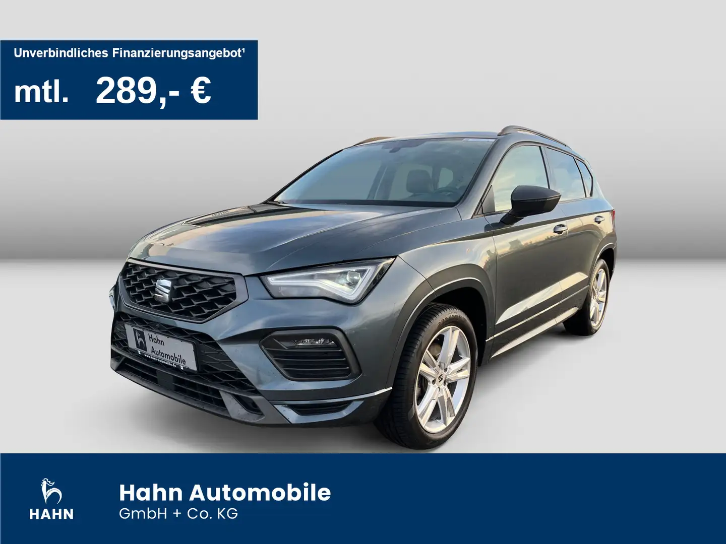 SEAT Ateca 2.0TSI DSG 4Drive FR Navi AHK LED SHZ GRA Grau - 1