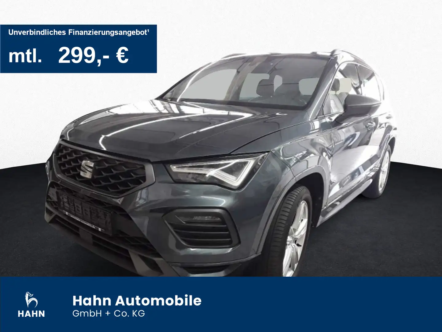 SEAT Ateca 2.0TSI DSG 4Drive FR Navi AHK LED SHZ GRA Grau - 1