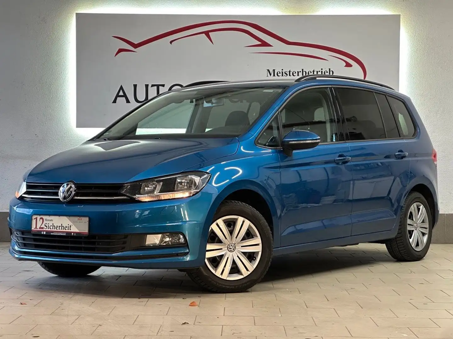 Volkswagen Touran Trendline BMT/Start-Stopp 7-Sitzer Bleu - 2