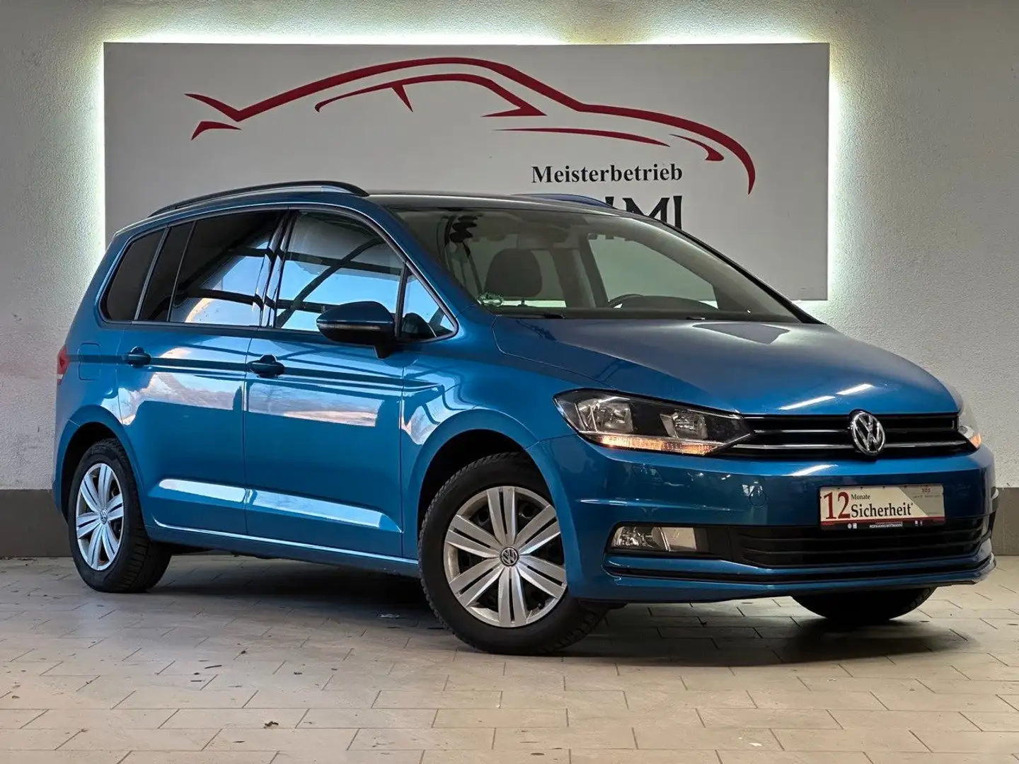 Volkswagen Touran Trendline BMT/Start-Stopp 7-Sitzer Bleu - 1