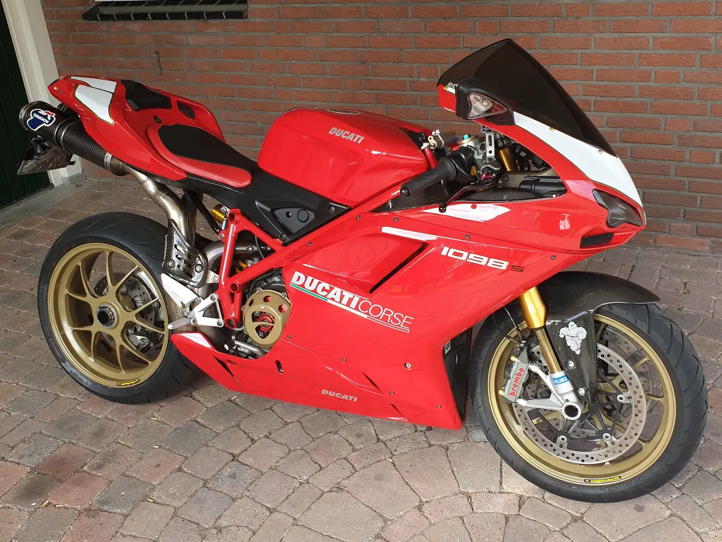 Ducati 1098 S Червоний - 1