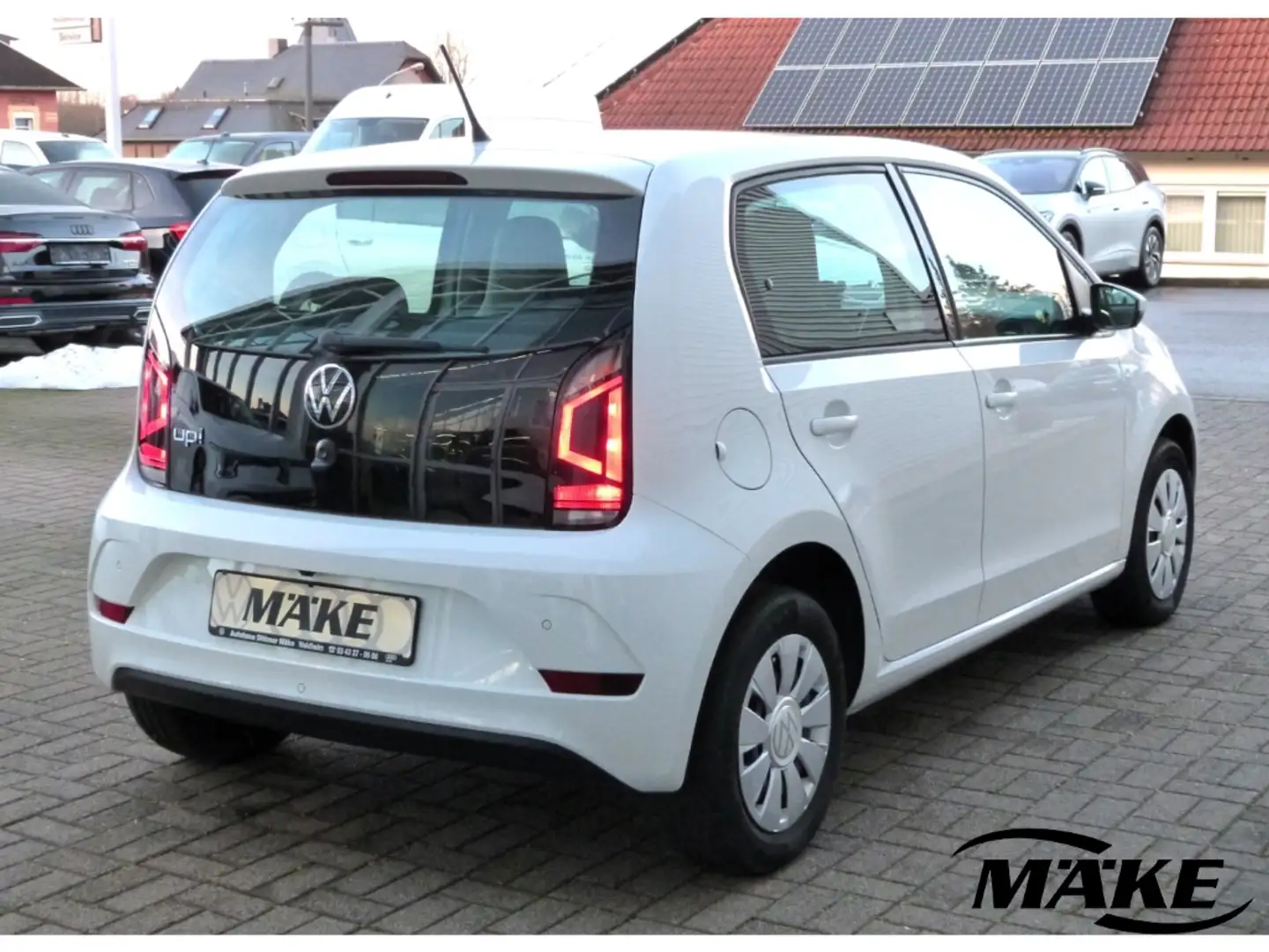 Volkswagen up! 1.0, Tempomat, Kamera, PDC, Climatronic, SHZ, Weiß - 2