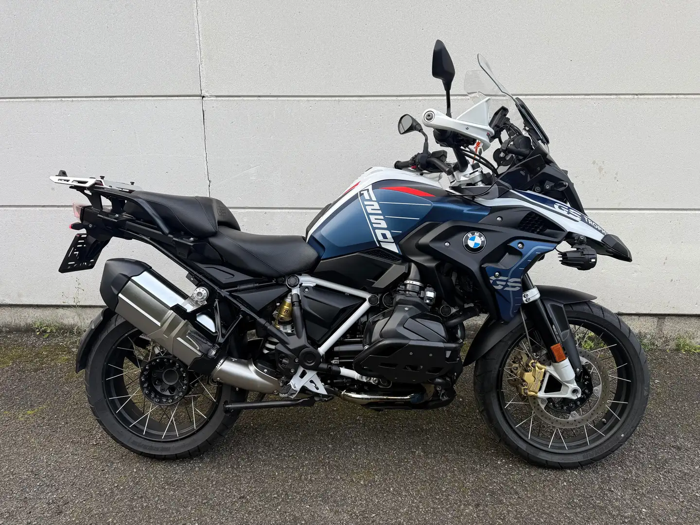 BMW R 1250 GS Trophy Full Option Bleu - 2