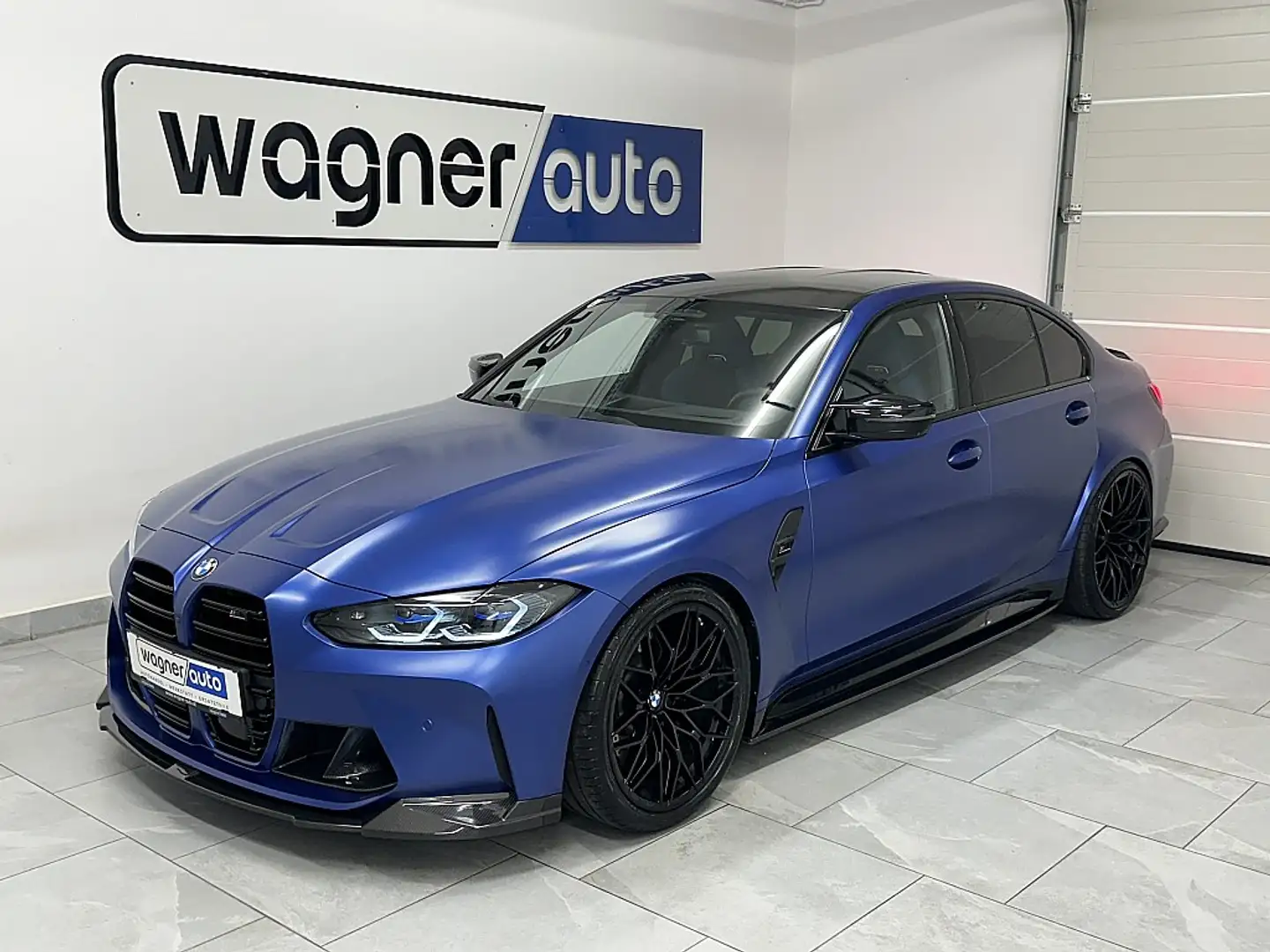 BMW M3 Competition M xDrive Aut, Frozen Portimao Blau/... Blau - 2