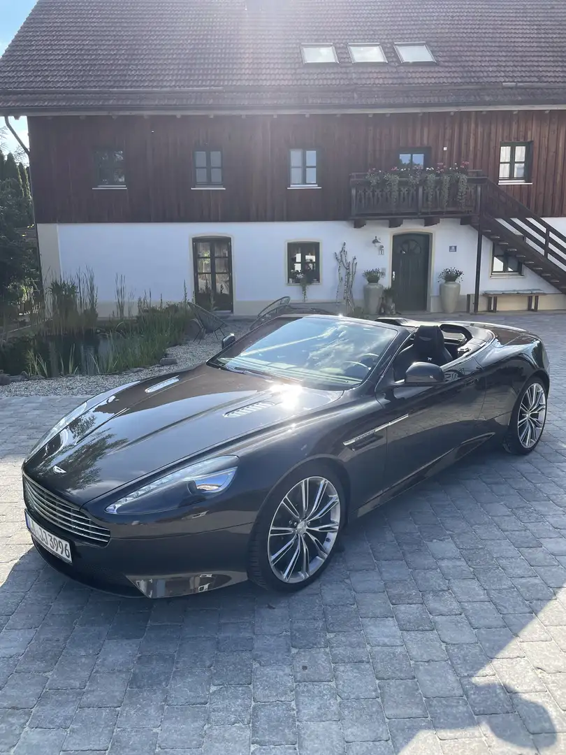 Aston Martin Virage Volante - Deutsches Fahrzeug Grau - 1