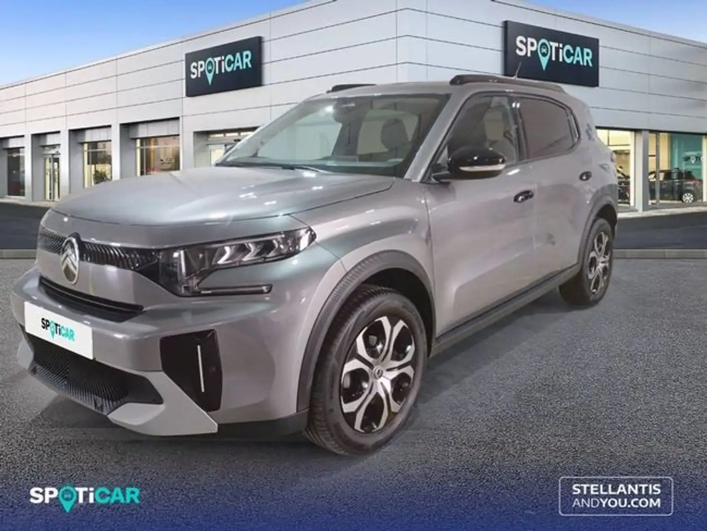 Citroen C3 Aircross Turbo 73kW (100CV) BVM6 Plus Gris - 1