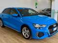Audi A3 30  Tfsi S-Line MHEV Blu/Azzurro - thumbnail 1