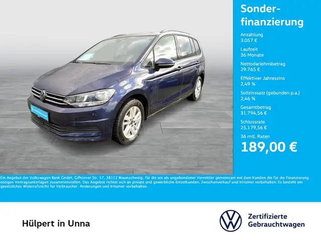 Volkswagen Touran 2.0 COMFORTLINE 7SITZE STANDHZ. ACC NAVI