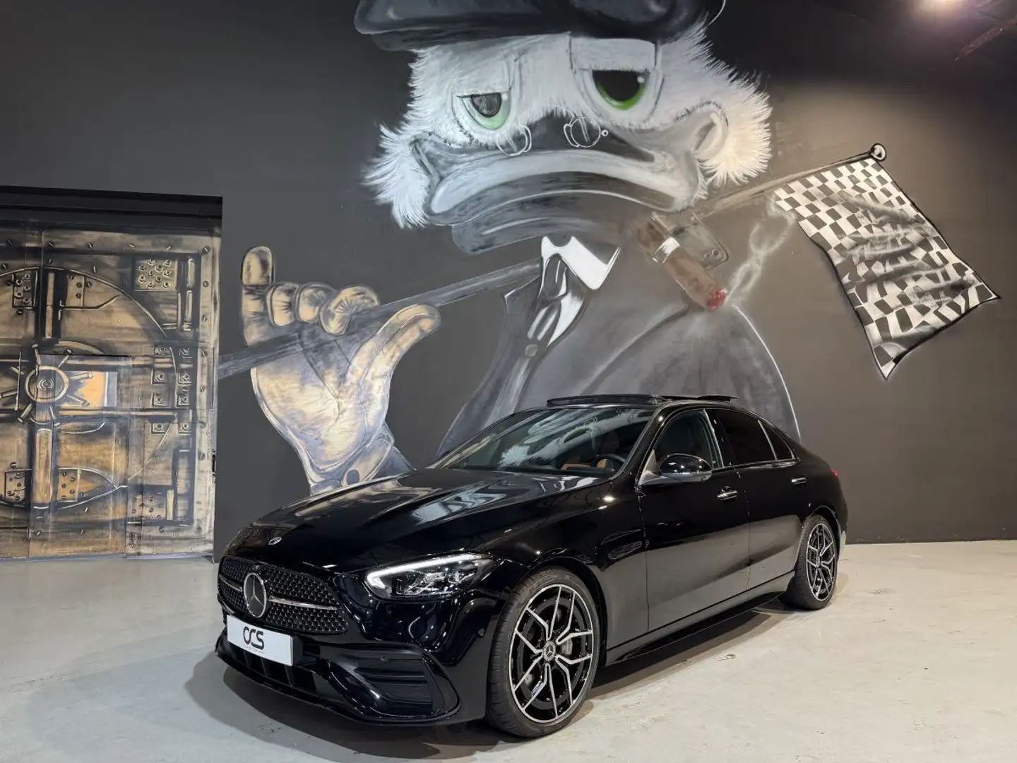 Mercedes-Benz C 220 Berline 220 d AMG Line Toit ouvrant Schwarz - 1