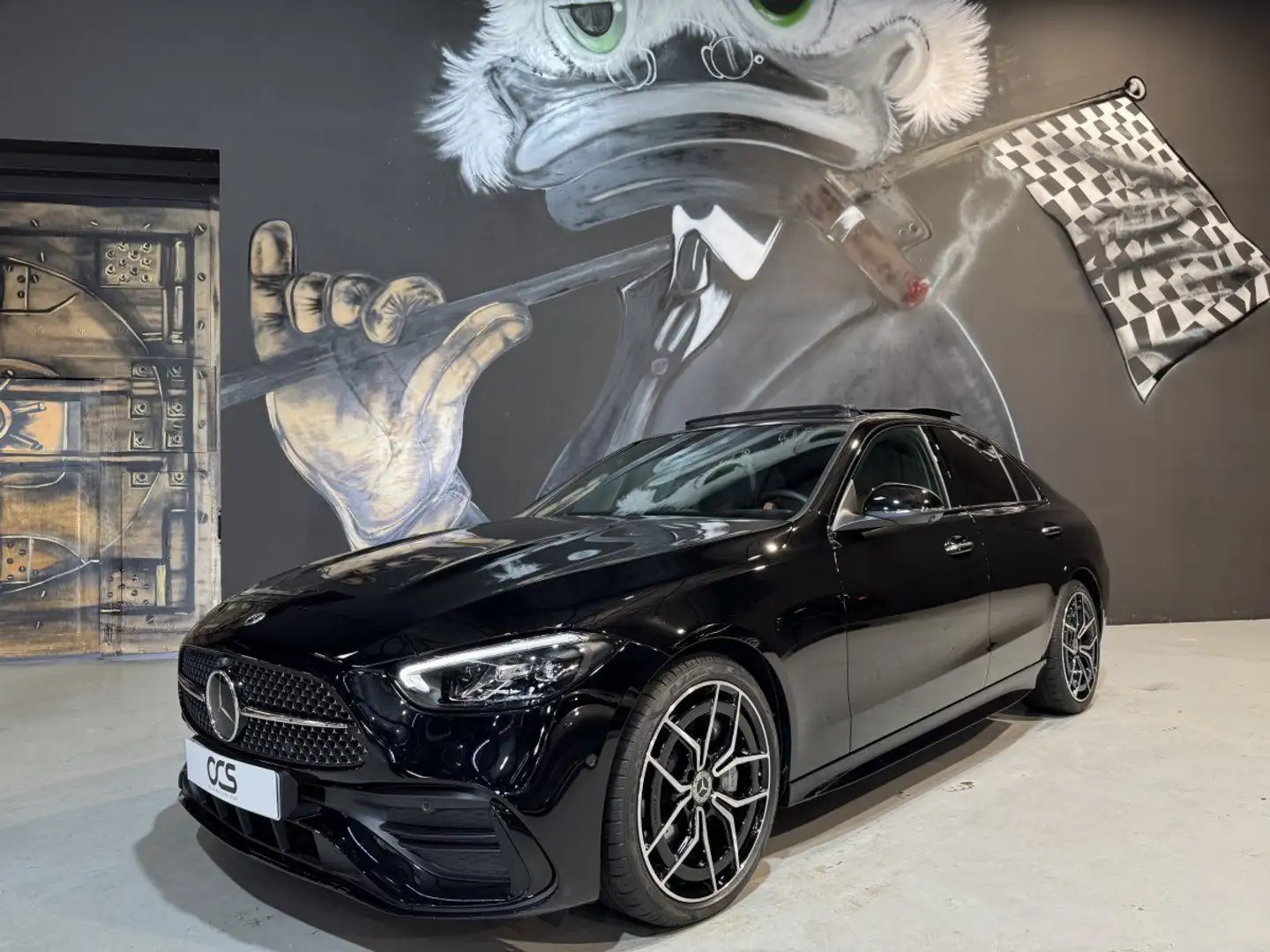 Mercedes-Benz C 220 Berline 220 d AMG Line Toit ouvrant Schwarz - 2