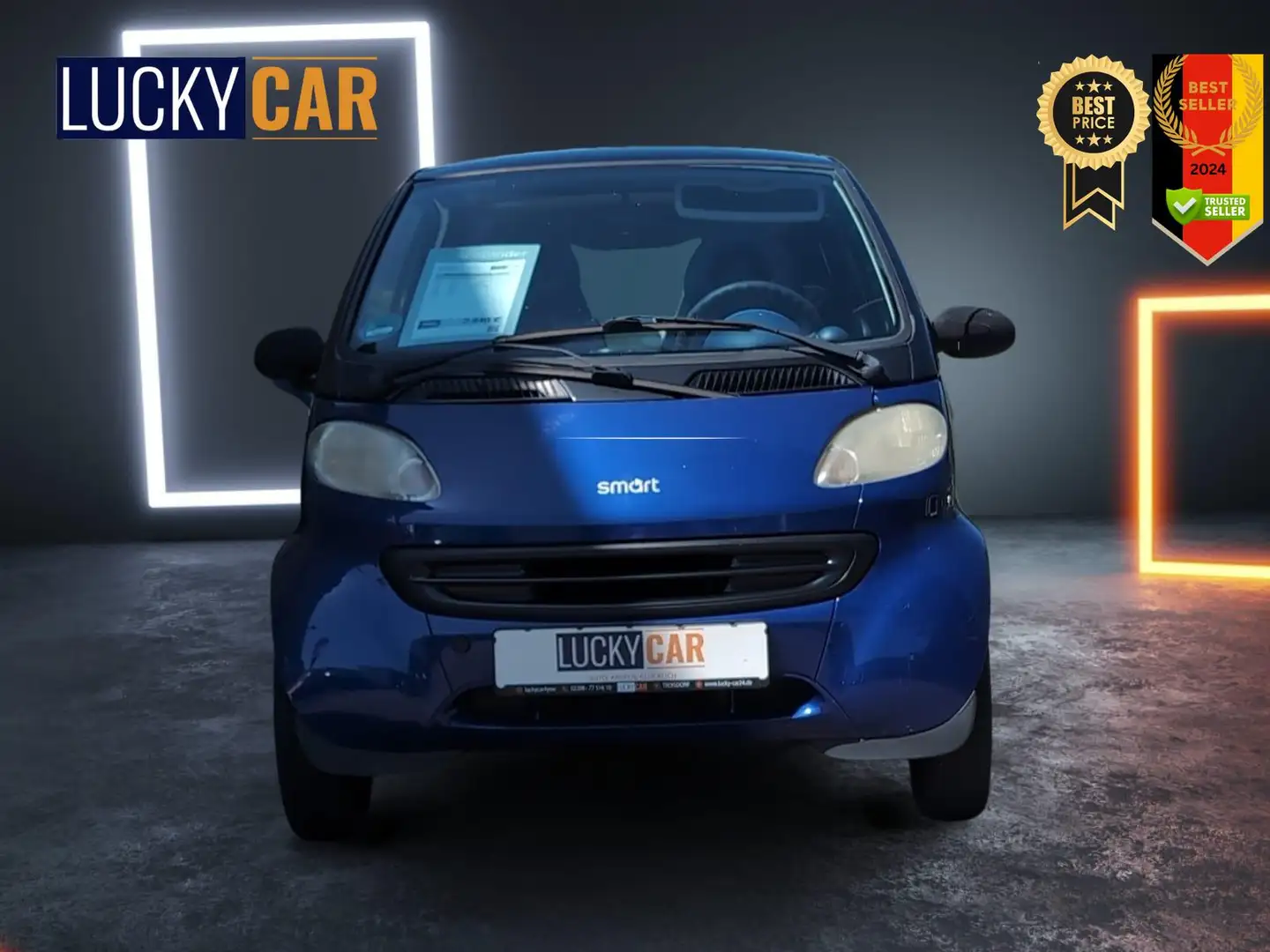 smart city-coupé/city-cabrio AUTOMATIK/KLIMA/GARANTIE 40 kW (54 PS), Automatik Bleu - 2