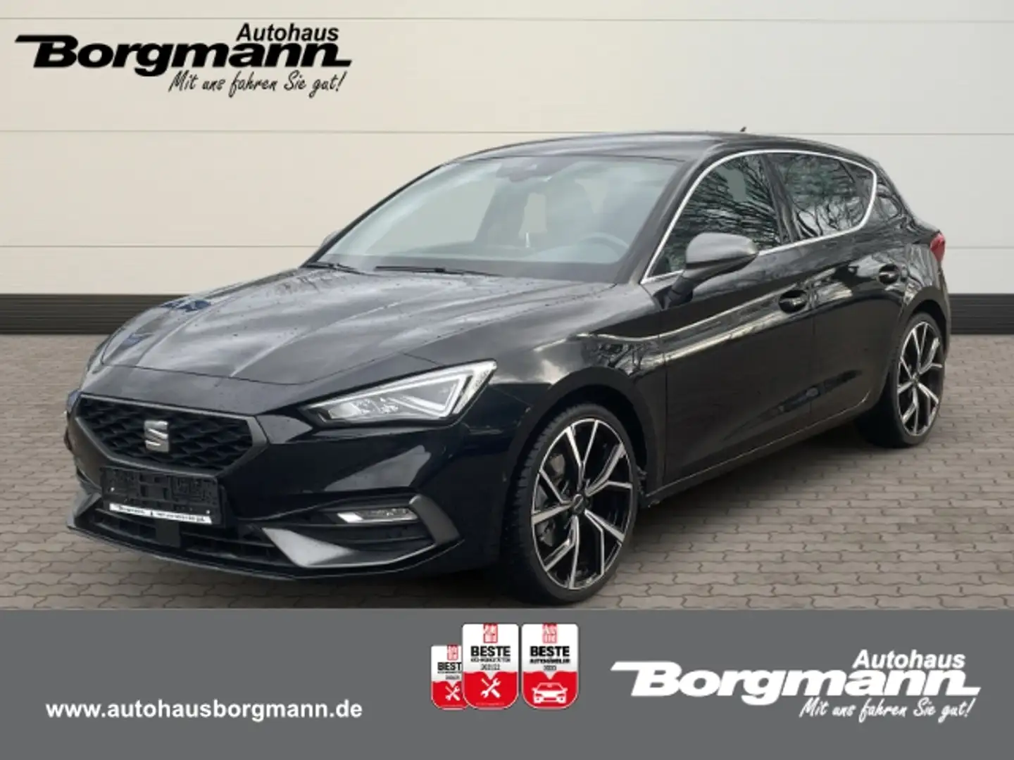 SEAT Leon FR 1.5 Keyless Go - Rückfahrkam. - Bluetooth - Nav Schwarz - 1