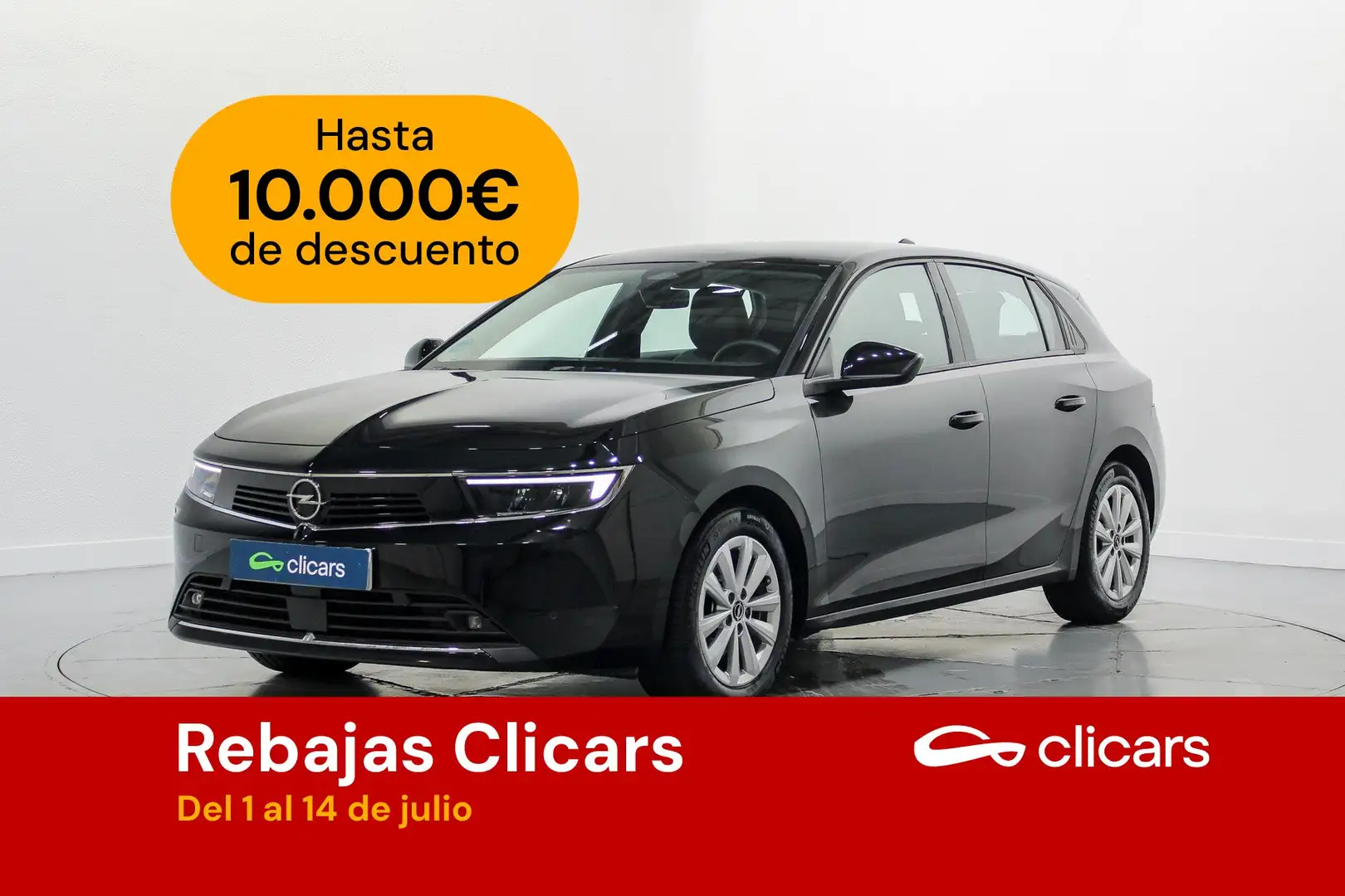 Opel Astra 1.2T XHT S/S Edition 130 Negro - 1