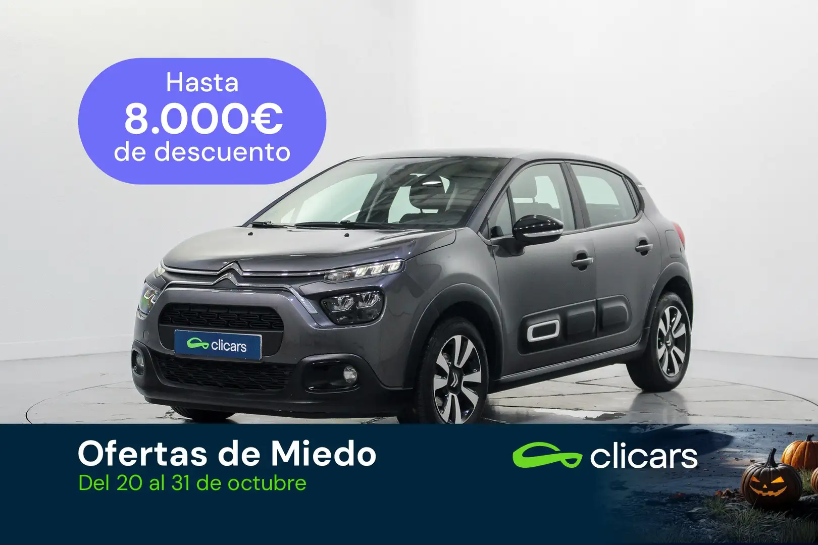 Citroen C3 1.2 PureTech S&S Feel Pack 83 Gris - 1