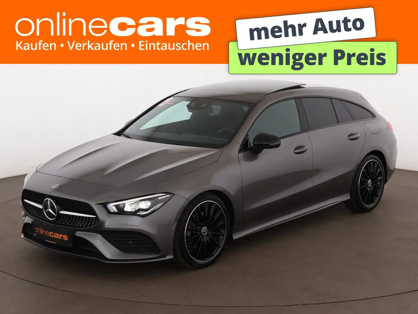 Mercedes-Benz CLA 200 d SB AMG Line Aut LED SKY SITZHZG R-CAM Grau - 1