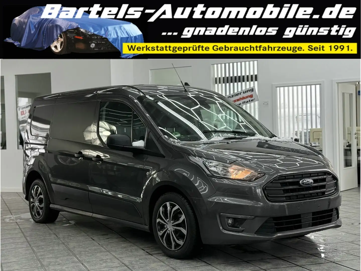 Ford Transit Connect 1.5 TDCI Kasten lang Trend, Navi Gris - 1