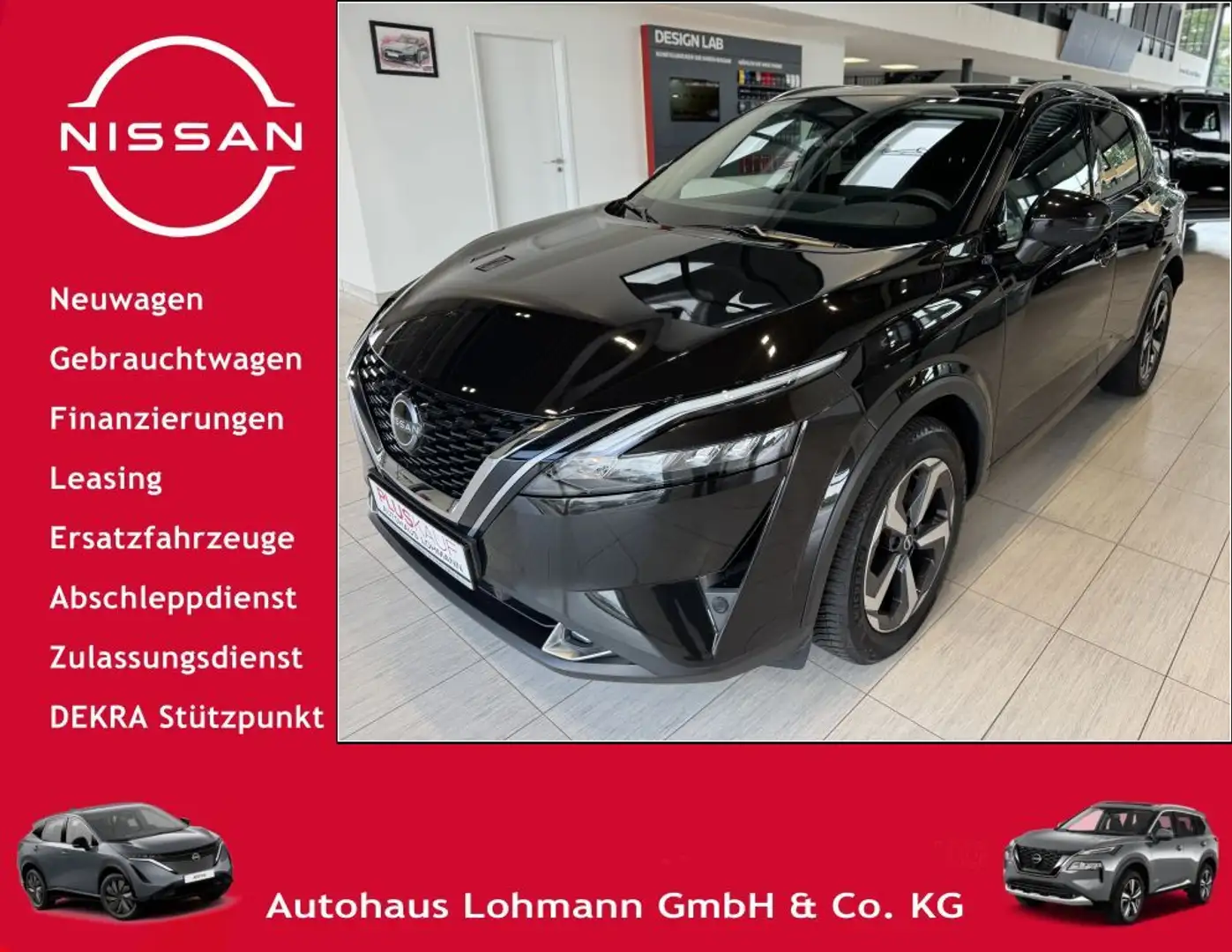 Nissan Qashqai 1.3 DIG-T MHEV Xtronic N-Connecta WP BP Design Noir - 1