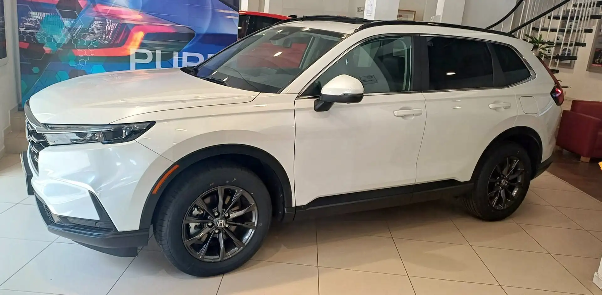 Honda CR-V 2.0 hev Advance awd Aziendale Bianco - 1