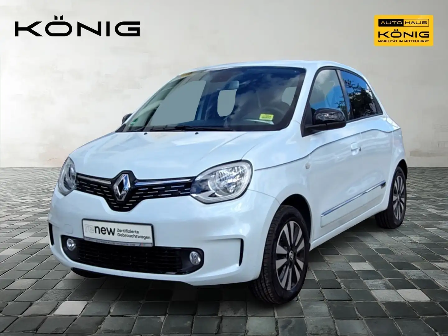 Renault Twingo E-TECH 100% elektrisch Techno Klima PDC Weiß - 1