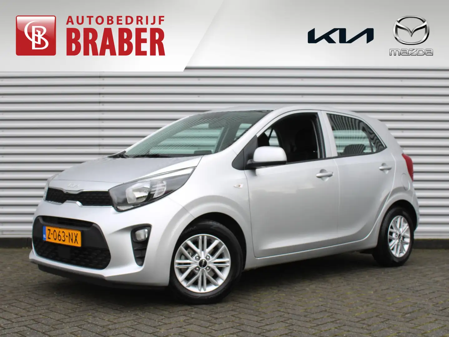 Kia Picanto 1.0 DPi DynamicLine | Airco | Carplay | Camera | 1 Grijs - 1