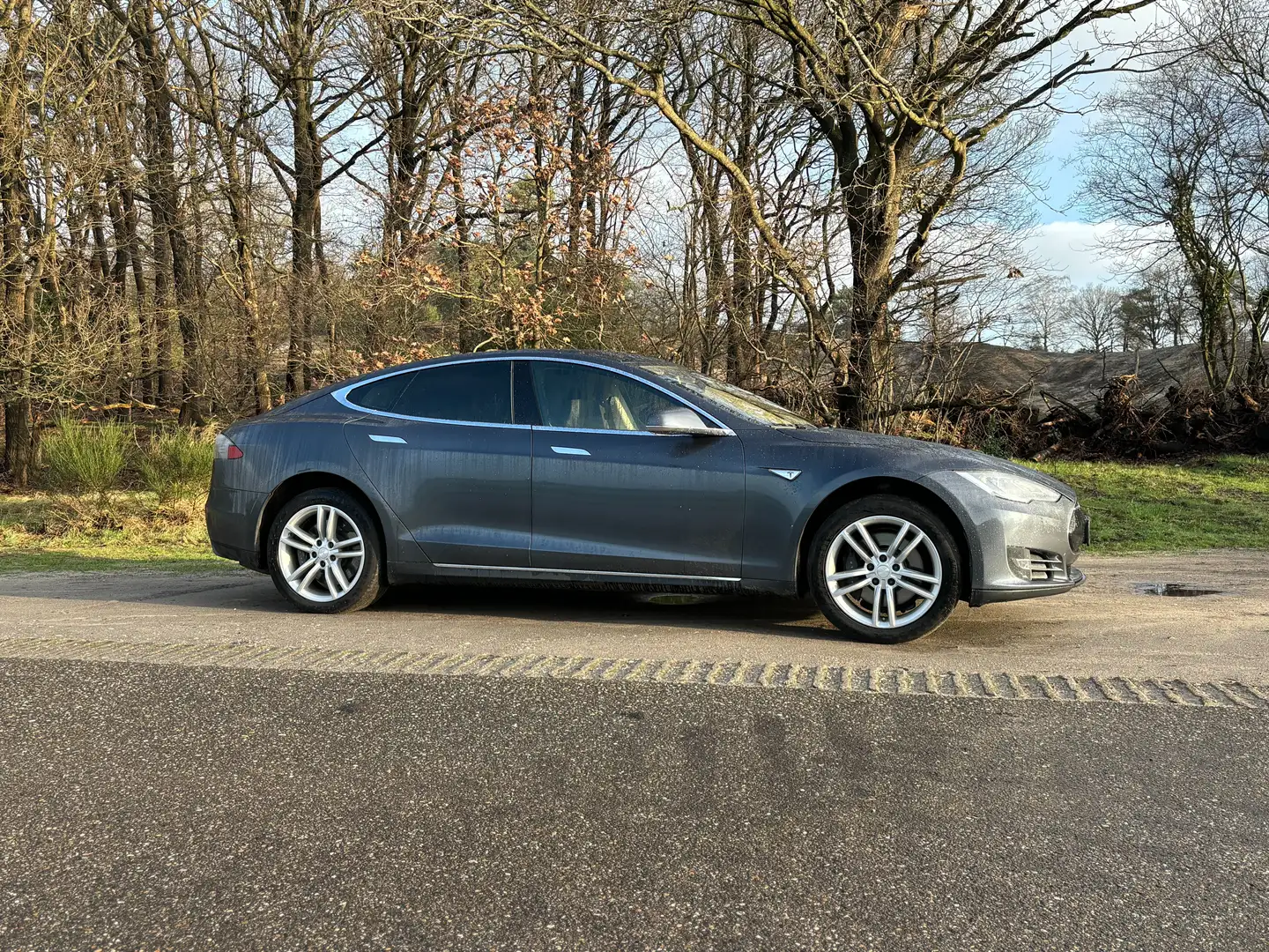 Tesla Model S 85 | Autopilot | gratis laden | 7 persoons | CCS Gris - 2