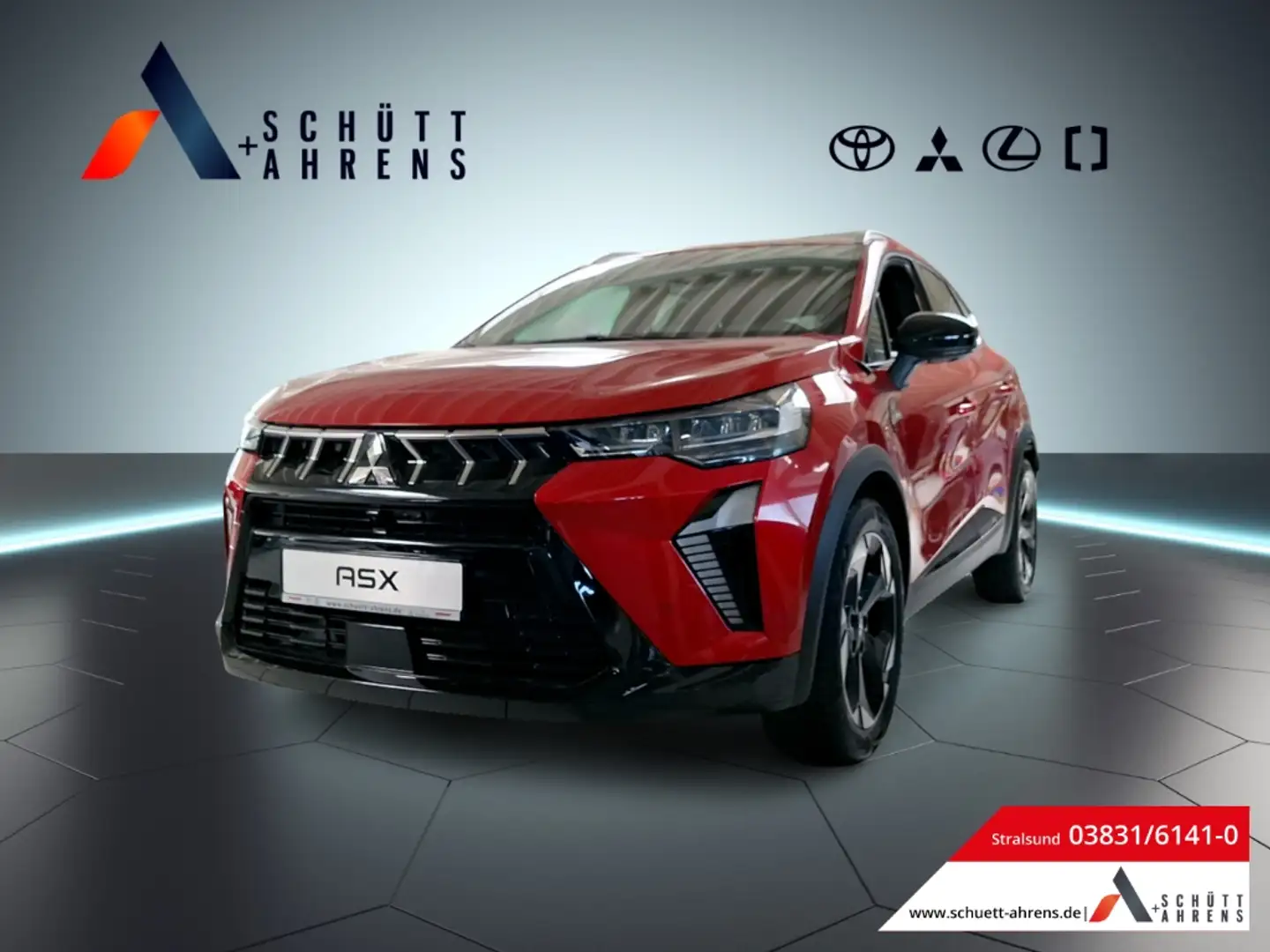 Mitsubishi ASX Intro Edition1.3T EU6d Abstandsregeltempomat,Andro Rouge - 1