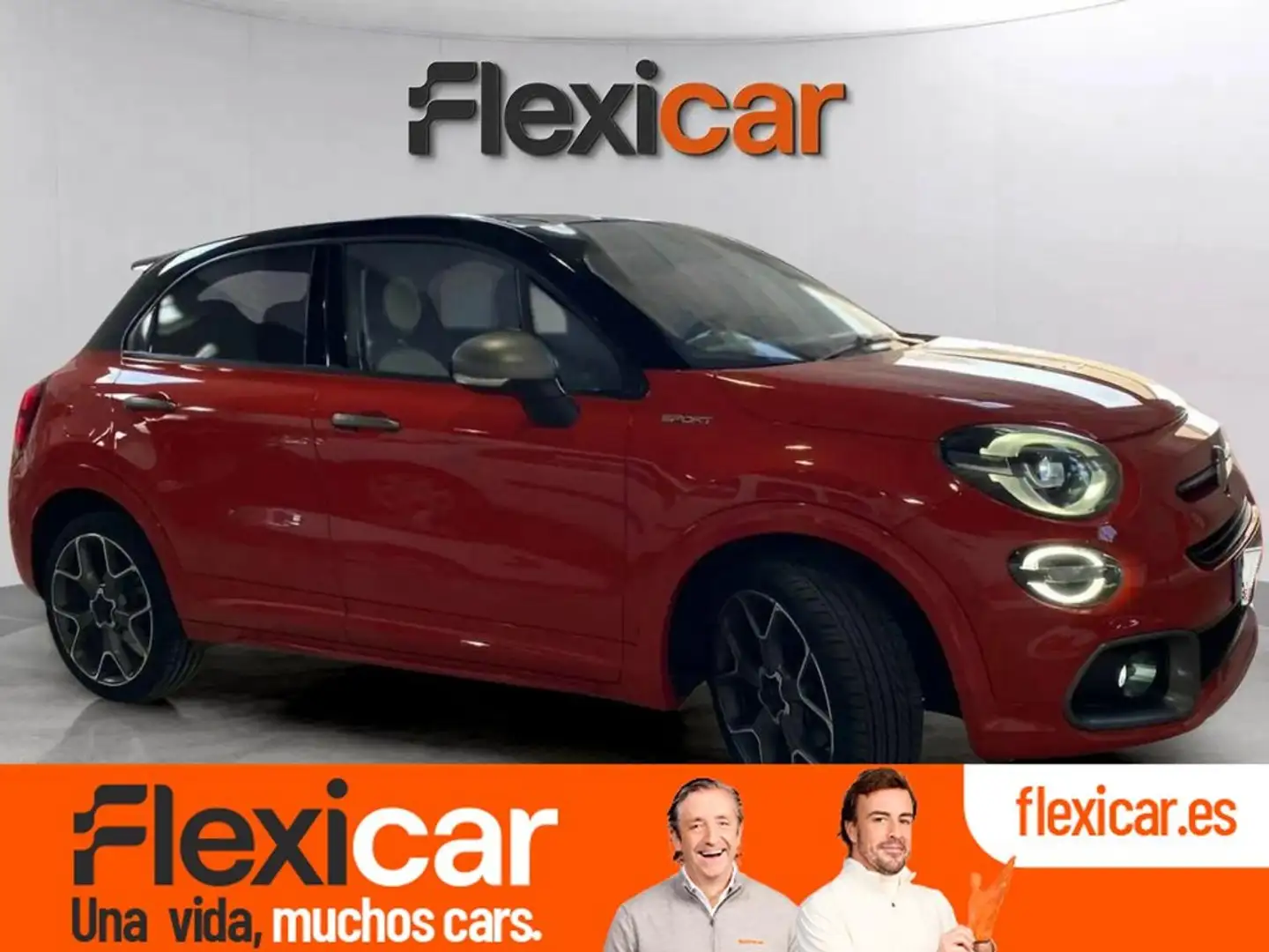 Fiat 500X 1.3 Firefly S&S Sport DCT 4x2 Rojo - 1