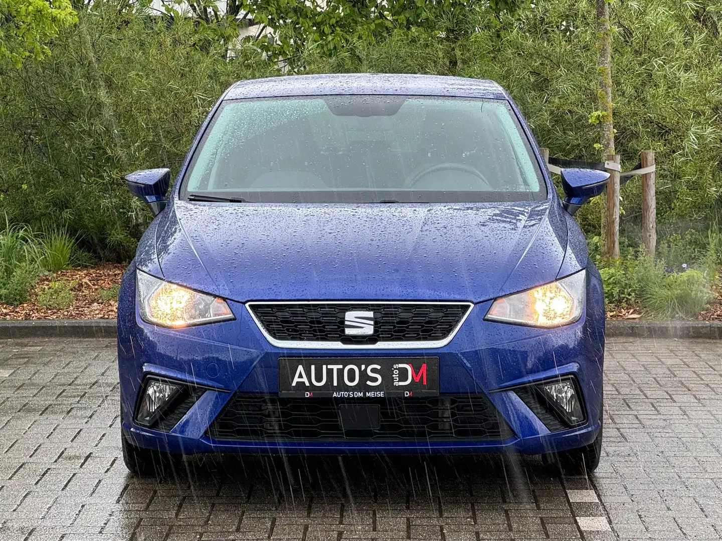 SEAT Ibiza 1.0 TGI CNG Style Navi, Airco, Cruise, PDC A Bleu - 2