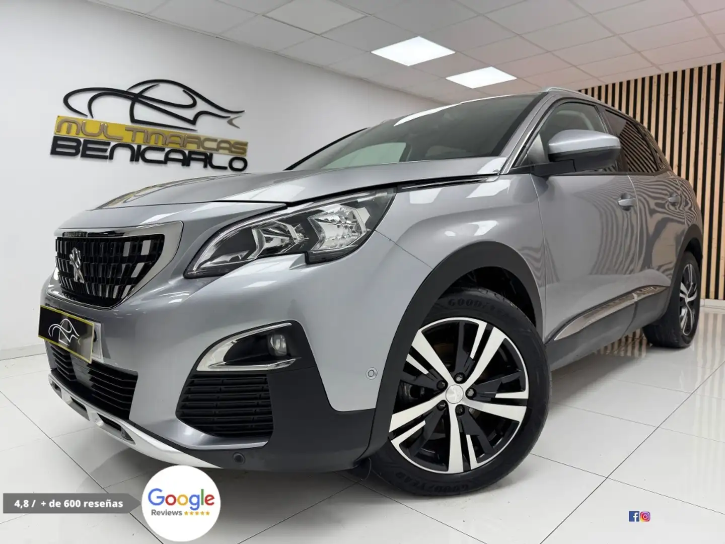 Peugeot 3008 1.5BlueHDi Allure S&S 130 Gris - 1