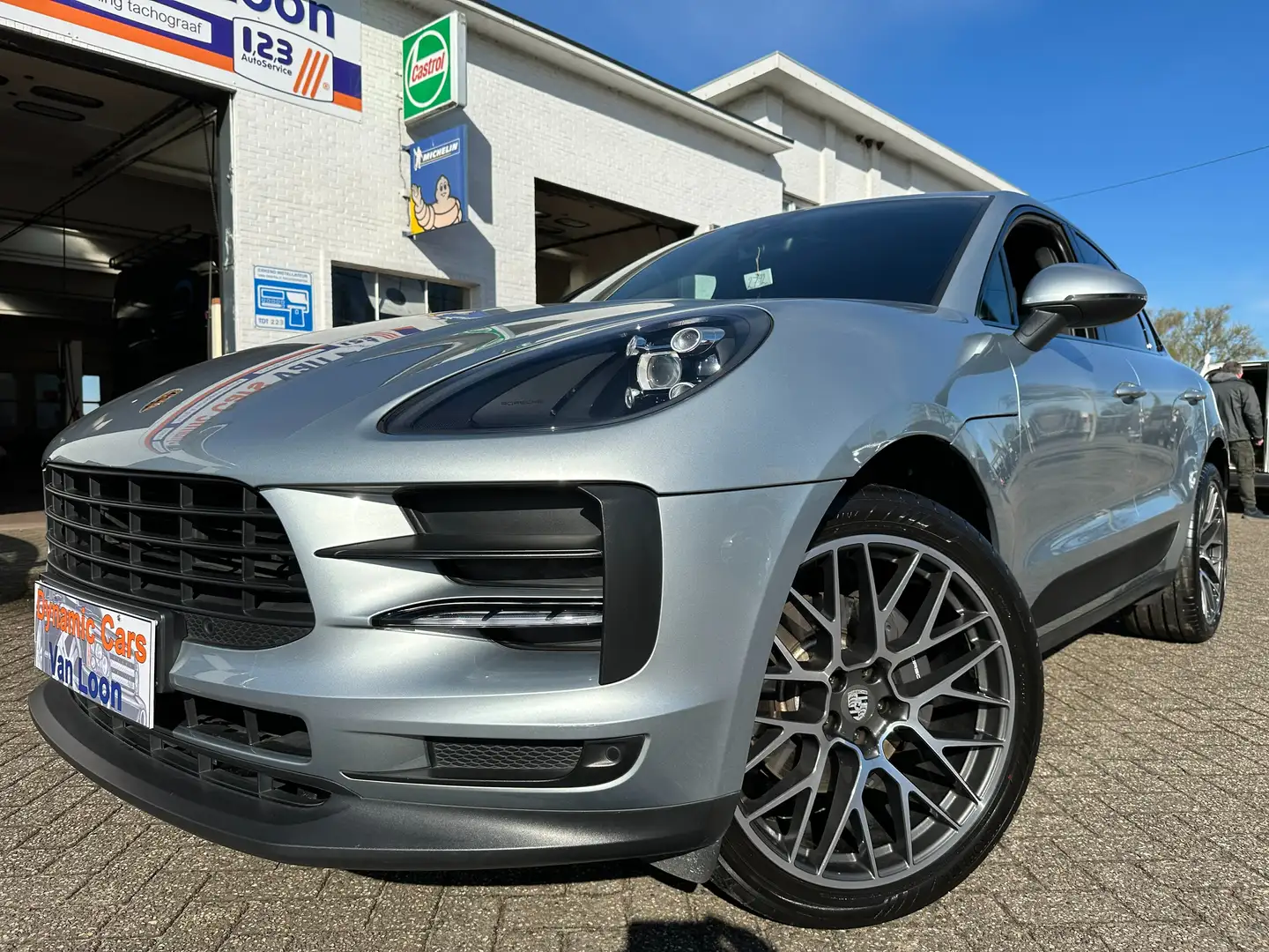 Porsche Macan 2.0Turbo PDK 21"RS-Spyder Sportpipes New-Service Argento - 1