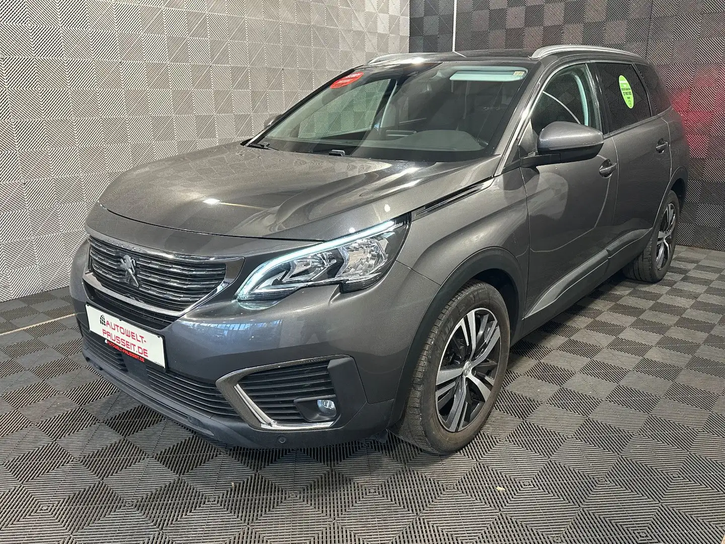 Peugeot 5008 *ACTIVE*7 SITZER-180° R.KAM-TEMPO-SHZ-SPUR Grau - 2