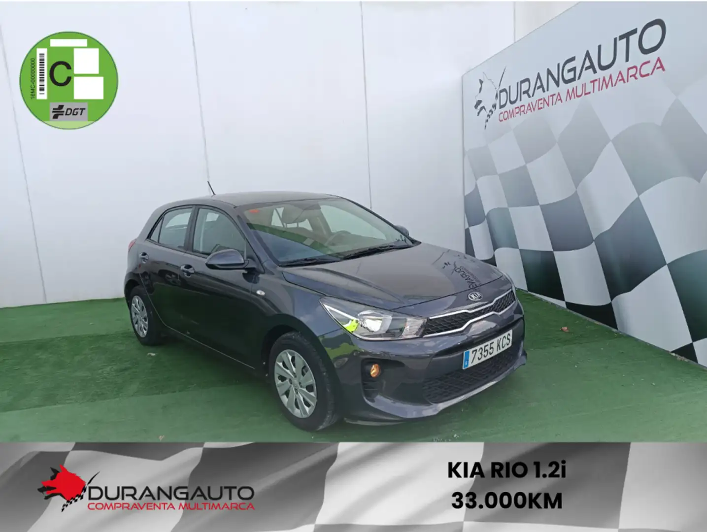 Kia Rio 1.2 CVVT Concept Gris - 1