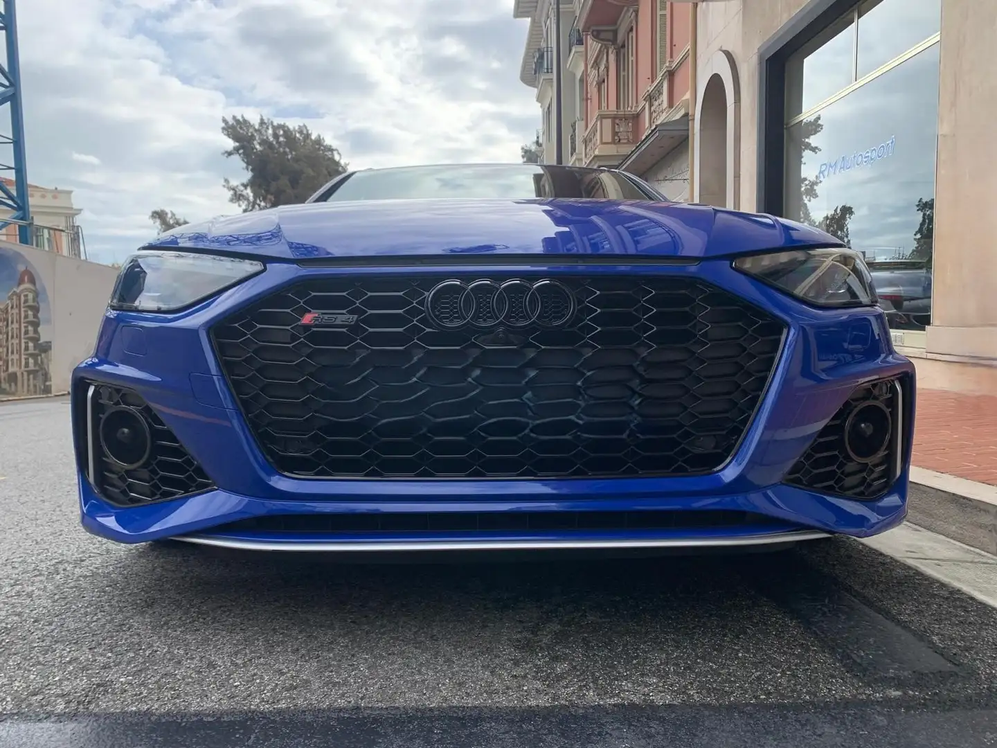 Audi RS4 AvantV6 2.9TFSI450 ch Tiptronic 8 Quattro 25 YEARS Bleu - 2