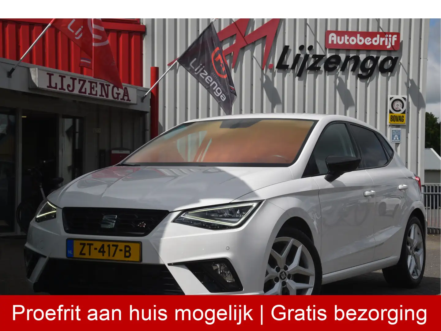 SEAT Ibiza 1.0 TSI FR Business Intense Carplay | Camera | Ful Blanc - 1