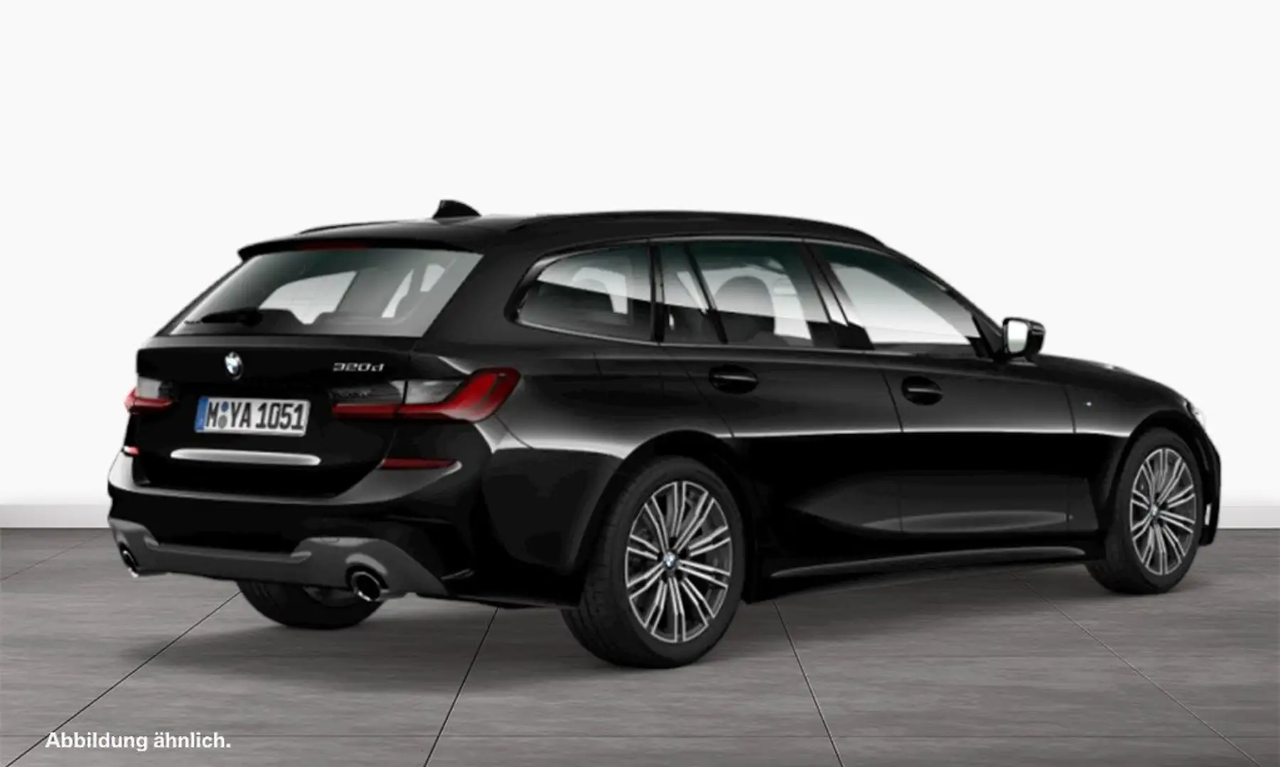 BMW 320 d Touring M Sport DAB WLAN Tempomat Shz PDC Schwarz - 2