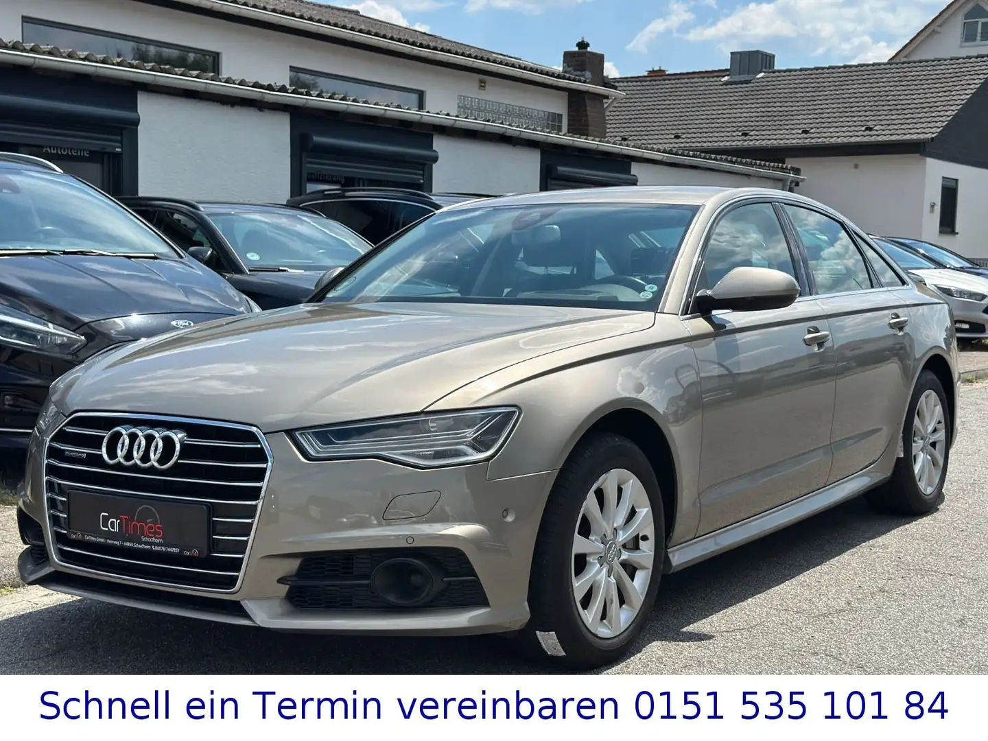 Audi A6 Lim. 3.0 TDI quattro/HEAD-UP/AHK/Scheck/8Fach Beige - 1