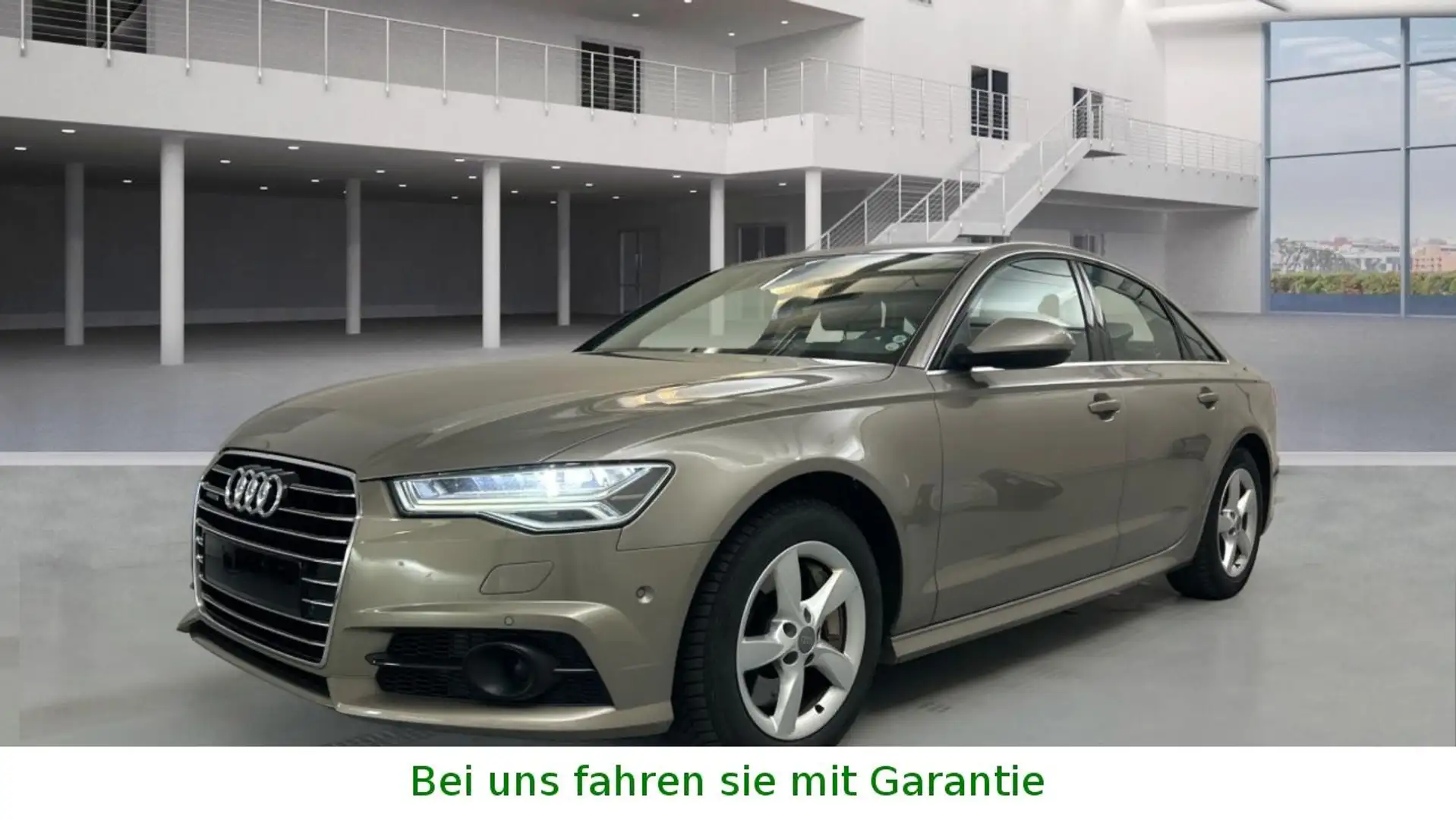 Audi A6 Lim. 3.0 TDI quattro/HEAD-UP/AHK/Scheck/8Fach Beige - 1