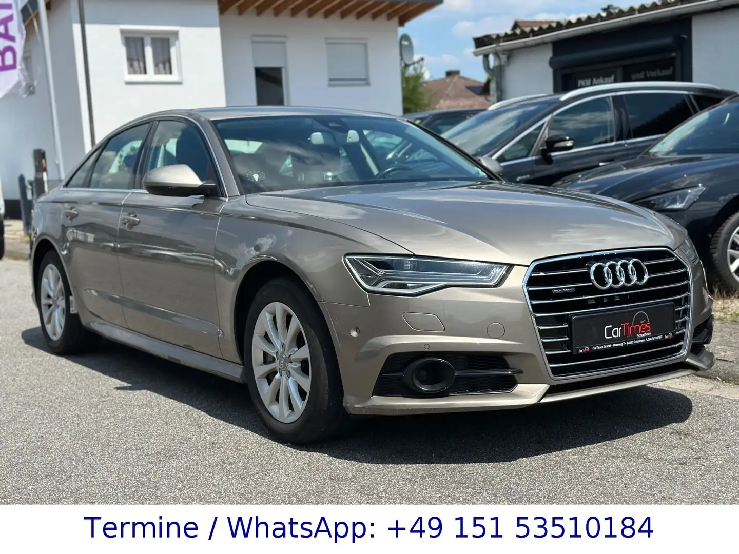 Audi A6 Lim. 3.0 TDI quattro/HEAD-UP/AHK/Scheck/8Fach Beige - 2