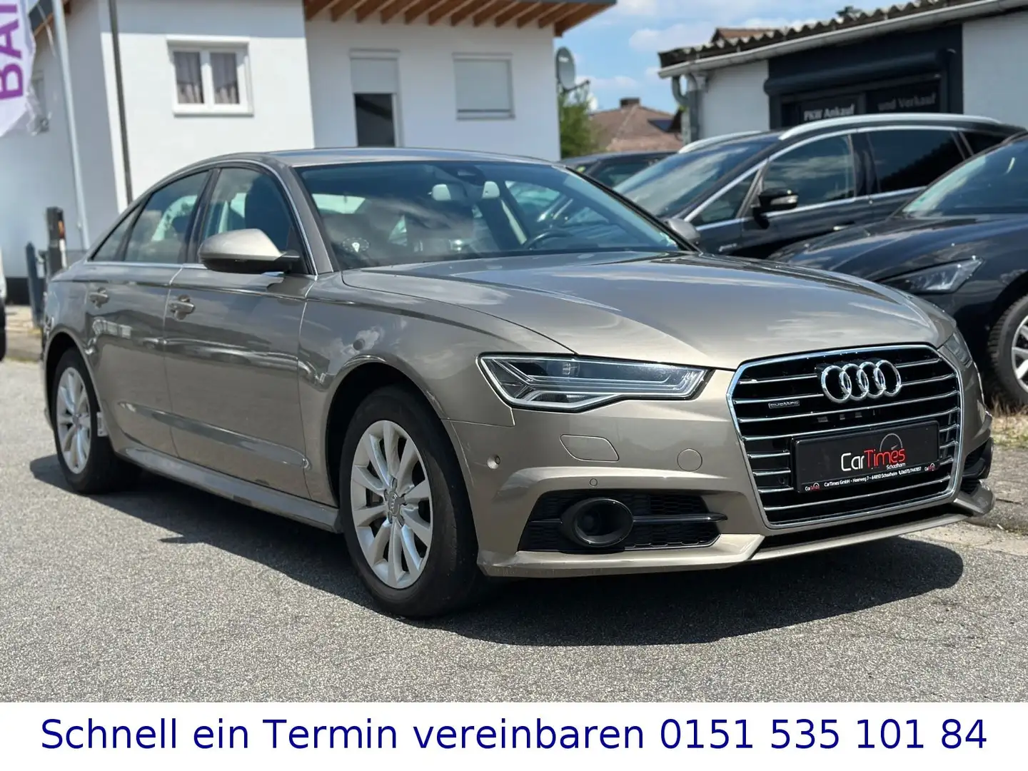Audi A6 Lim. 3.0 TDI quattro/HEAD-UP/AHK/Scheck/8Fach Beige - 2