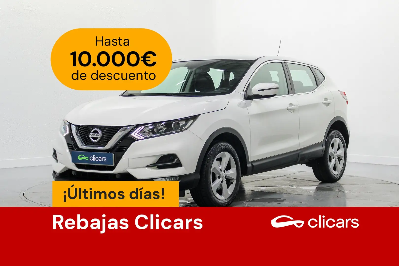 Nissan Qashqai 1.5dCi Acenta 4x2 85kW Blanc - 1