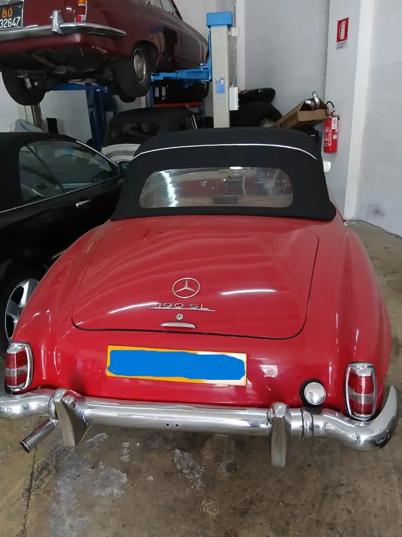 Mercedes-Benz 190 SL Rosso - 2
