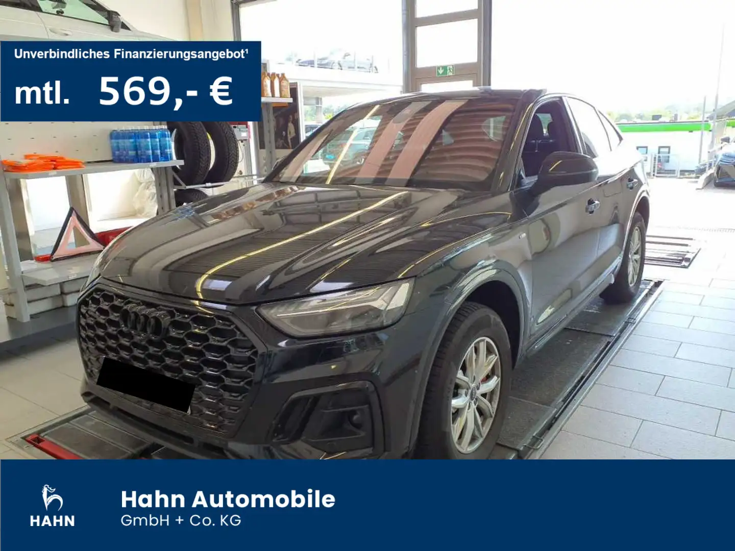 Audi Q5 40TDI quattro S-line AHK ACC Matrix Schwarz - 1