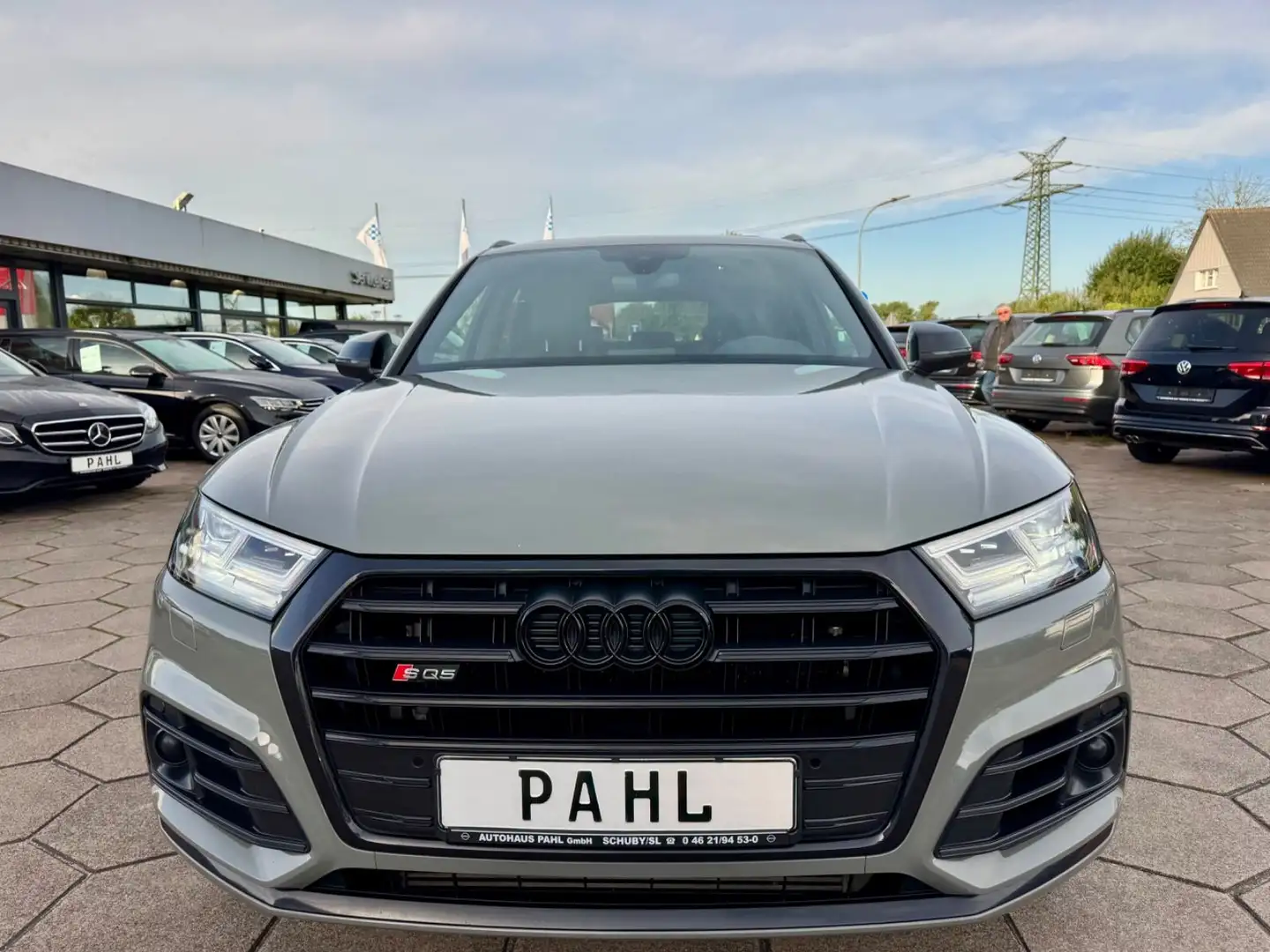 Audi SQ5 3.0 TDI quattro MASSAGE RAUTE MATRIX PANO Gris - 2