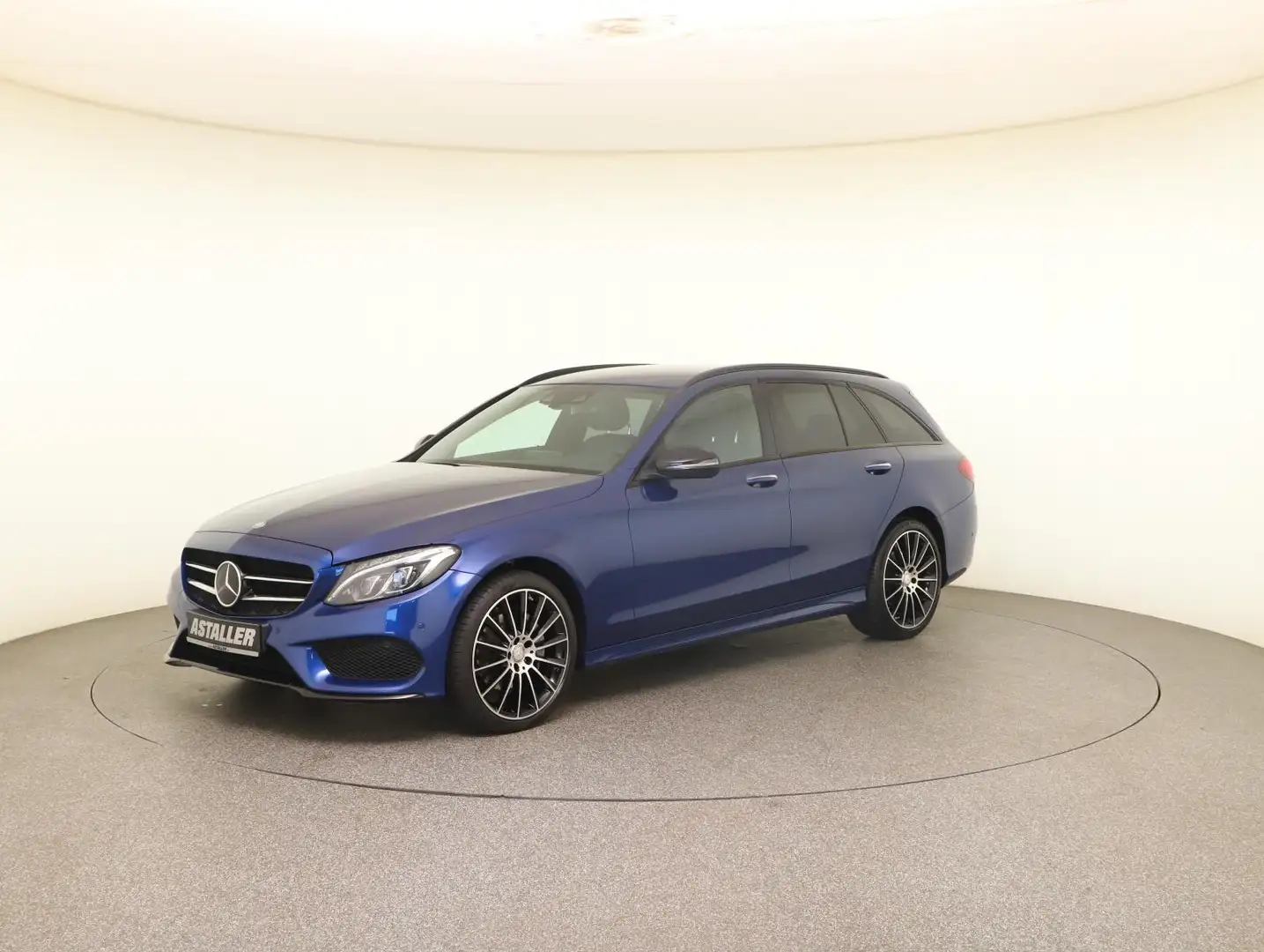 Mercedes-Benz C 220 T d AMG Line 2x Night+Kam+Distron+Multibea Bleu - 2