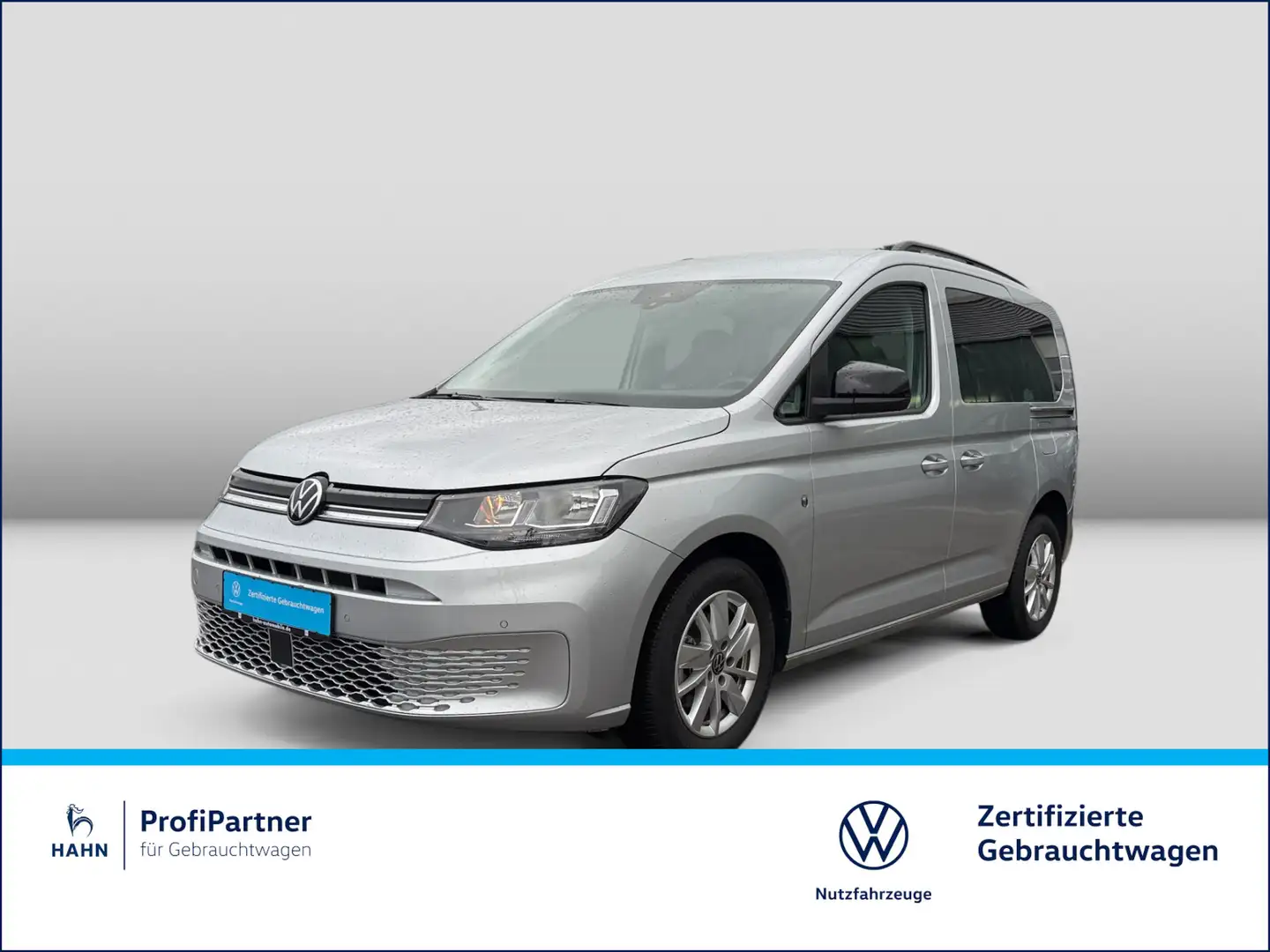Volkswagen Caddy Life 2,0TDI Park Assist  DAB Tempomat Silber - 1