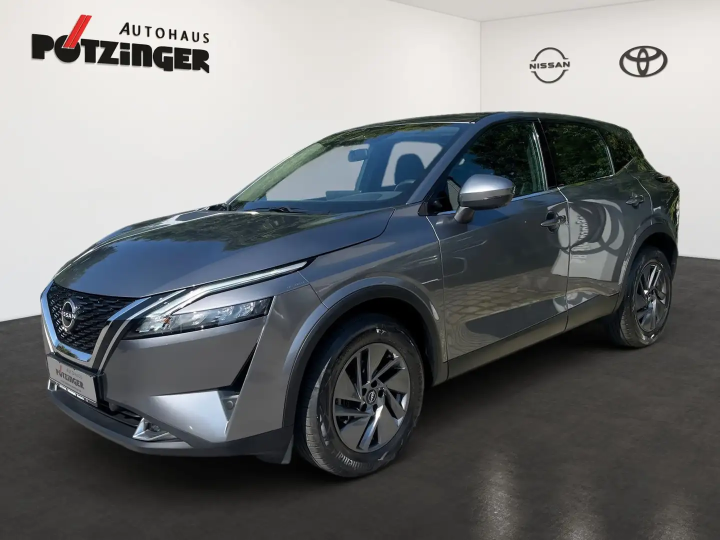 Nissan Qashqai 1.3DIG-T Acenta,Nav,360Kamera,DAB,Winter Grau - 1