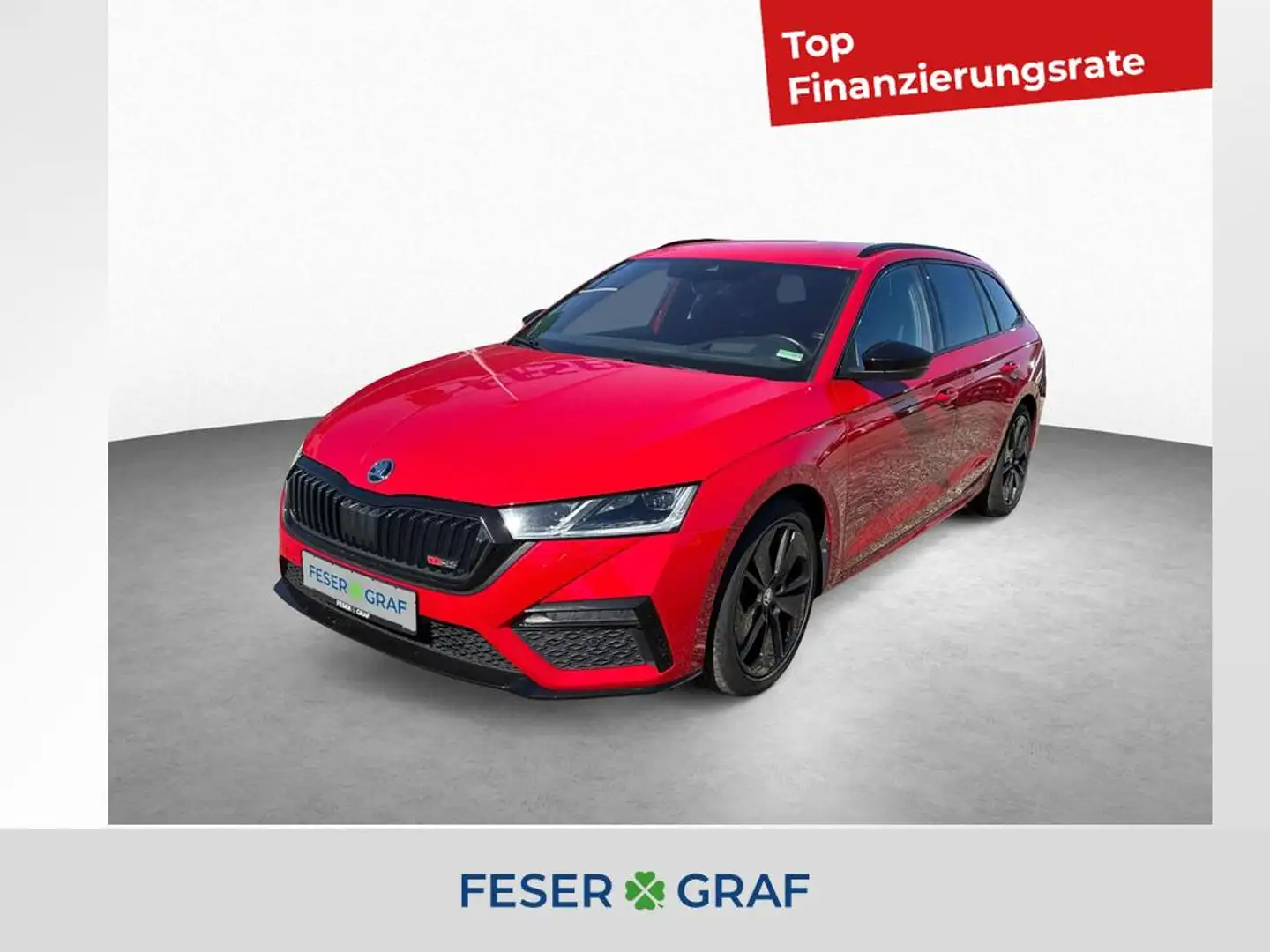 Skoda Octavia Combi RS 2.0 TDI 7-DSG *STDHZ*COLUMBUS*ACC Rot - 1
